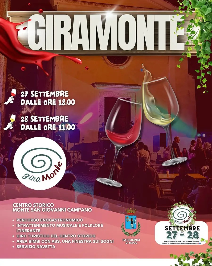 Locandina della Manifestazione Giramonte a Monte San Giovanni Campano