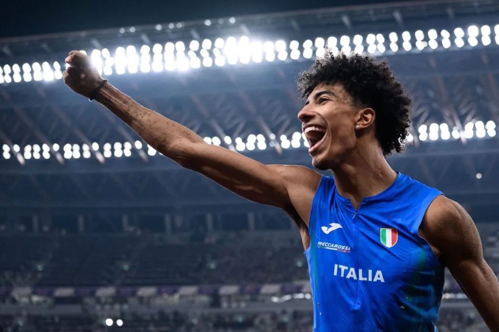 Mattia Furlani medaglia d'oro ai Mondiali di Atletica Tokyo 2025 - Foto IPA Agency