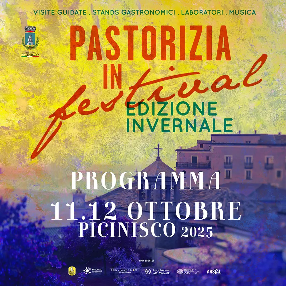 Locandina del Pastorizia Festival di Picinisco
