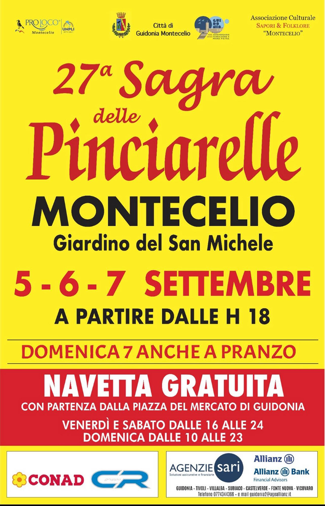 Locandina Sagra delle Pinciarelle
