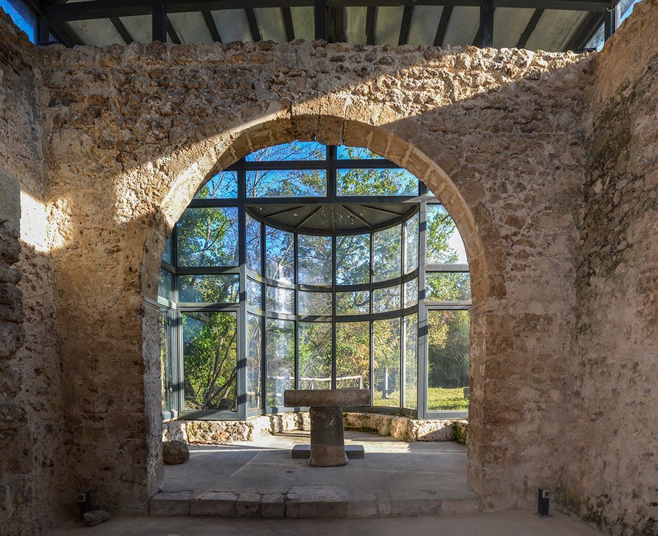 Chiesa Altomedievale di San Donato, ex altare - castelnuovodifarfaturismo.it