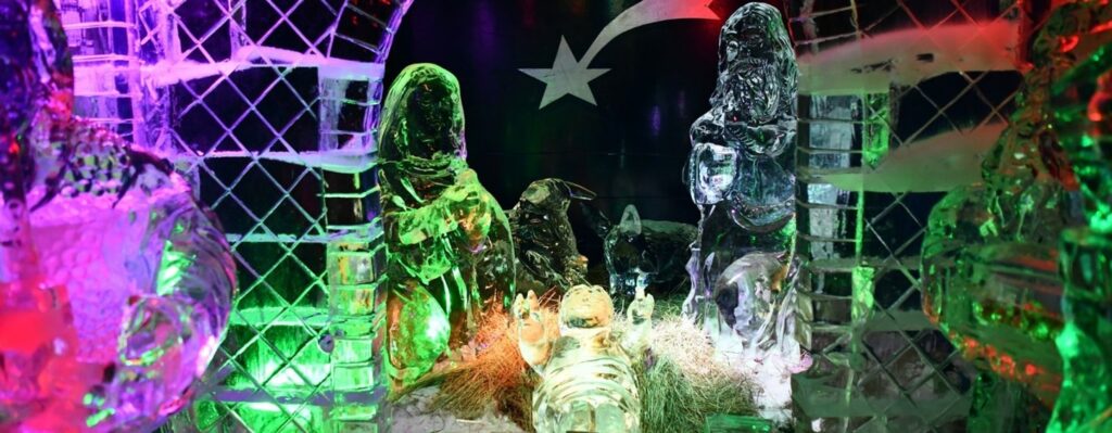 Il Presepe di Ghiaccio di Gaeta - Facebook @prolocogaeta.it