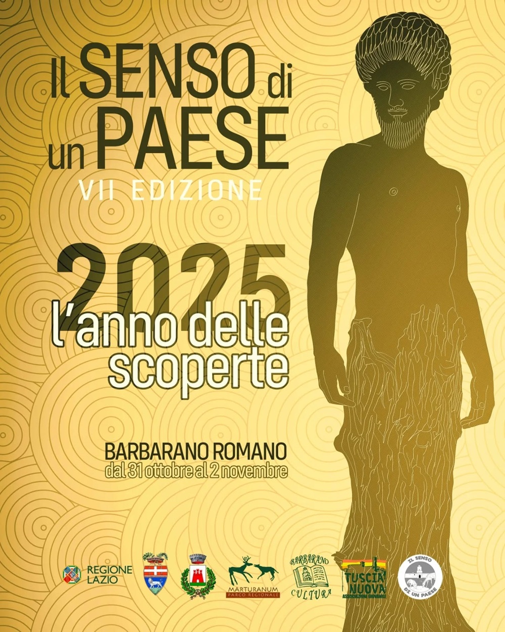 Locandina Il Senso di un Paese 2025 a Barbarano Romano