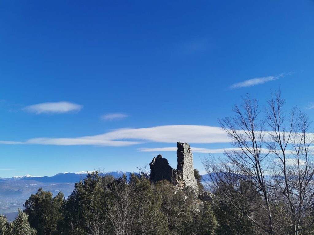 ruderi della Torre della Rocca Colonna - Facebook @Comune di Morolo