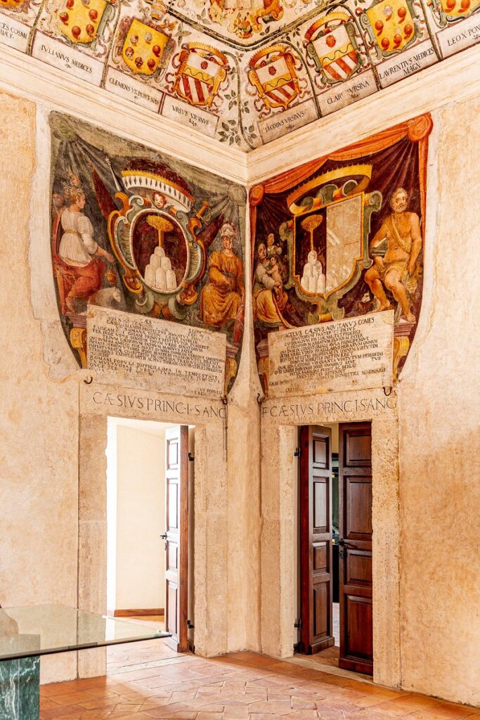 Castello Orsini - Cesi, interno - Facebook @sangeloromano rev