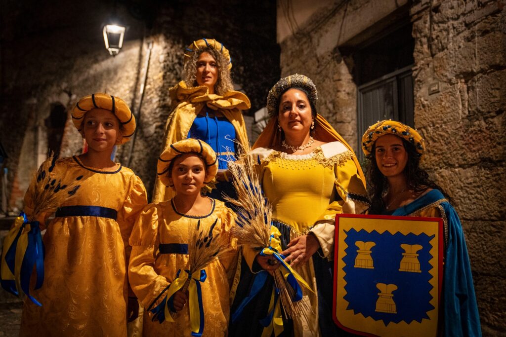 Palio delle Quattro Porte in onore della Contessa Jacobella Cajetani - Facebook @prolocovallecorsa