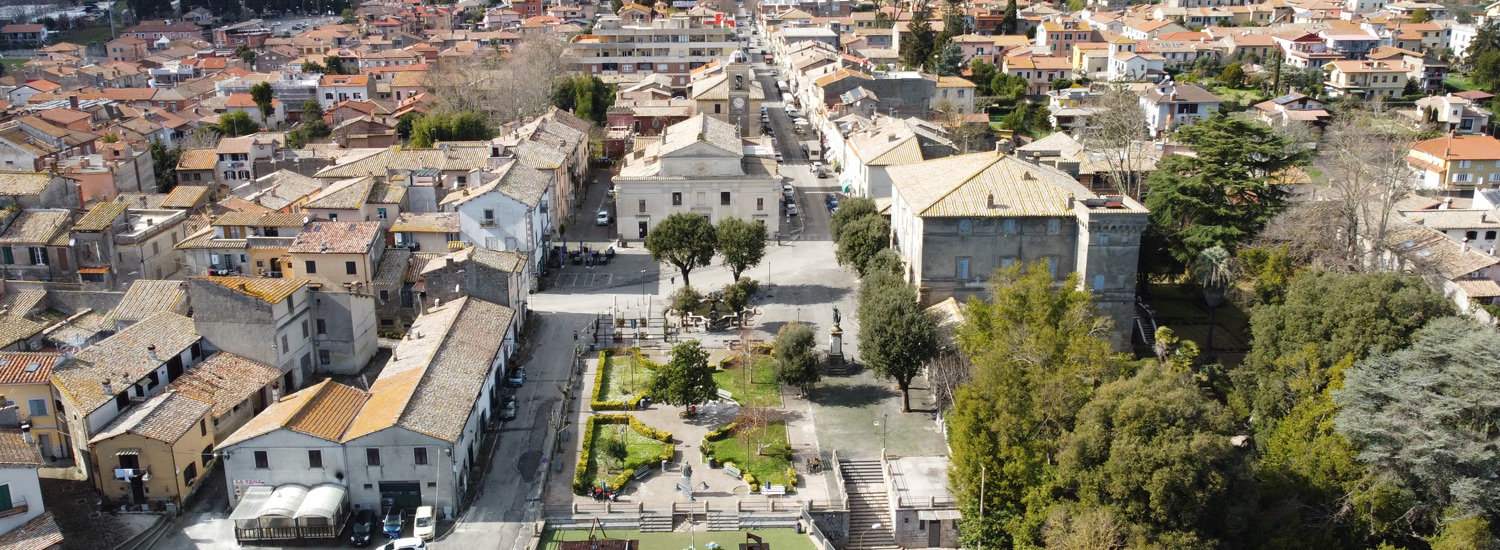 Veduta panoramica di Manziana