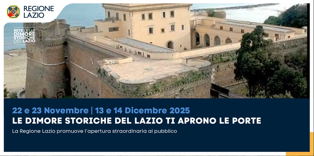 Locandina apertura dimore storiche 2025