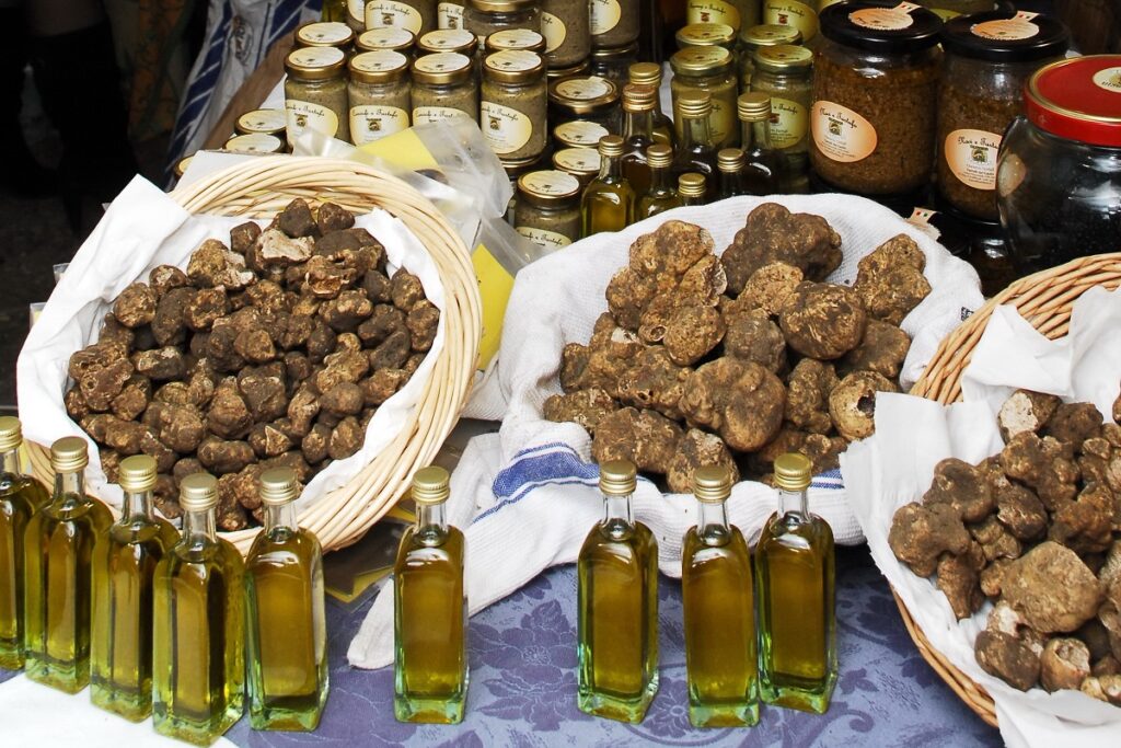 tartufi e altri prodotti di Pescosolido