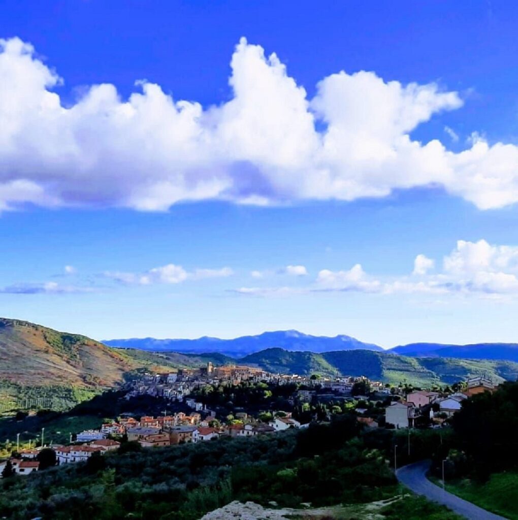panorama di Scandriglia - Facebook @pro.scandriglia