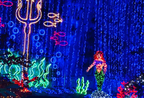 La Sirenetta nel Parco delle Favole Incantate ad Ariccia