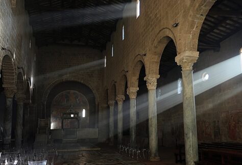 Sol Invictus nella Basilica di Sant'Elia a Castel Sant'Elia