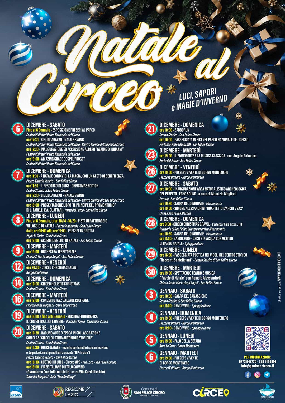 Locandina Natale al Circeo