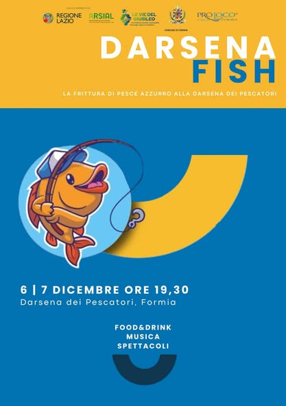Locandina del Darsena Fish a Formia