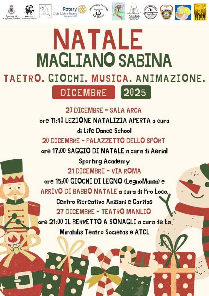 magliano sabino natale 20 dice