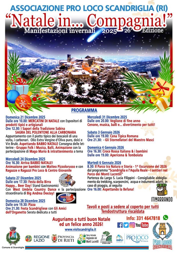 scandriglia natale 2025