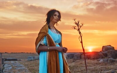 Maria Grazia Cucinotta madrina di Via Etrusca