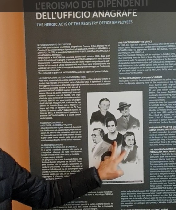 Museo del Novecento e della Shoah, Pasqualina Perrella e l'anagrafe