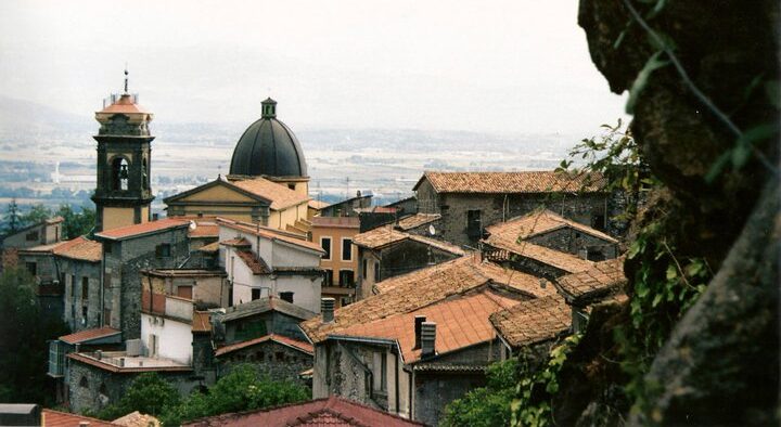 panorama di Supino - Facebook @ComuneSupino