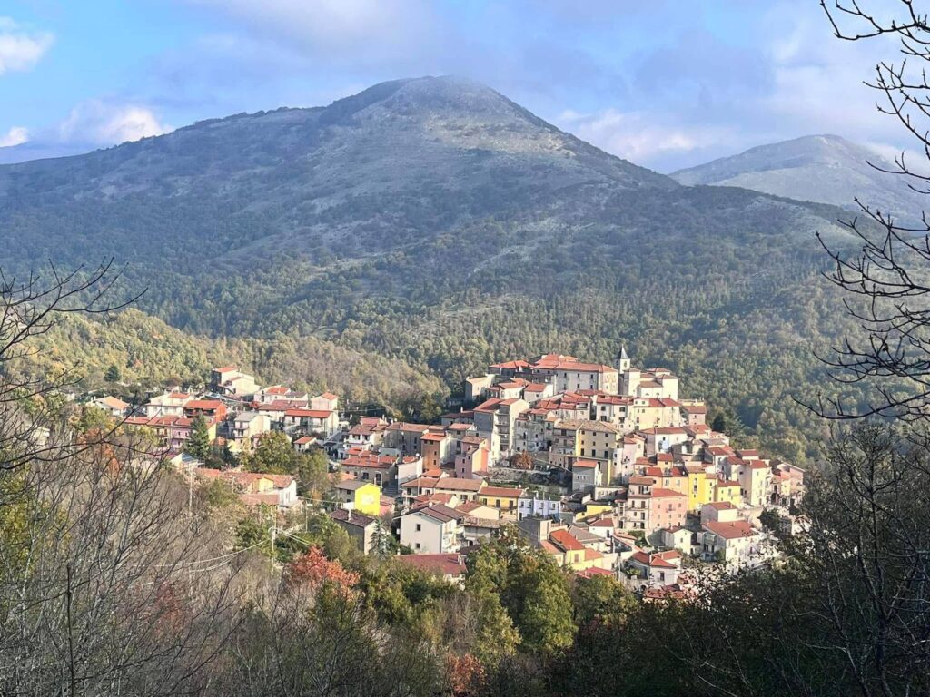panorama di Acquafondata - Facebook @ComuneAcquafondata