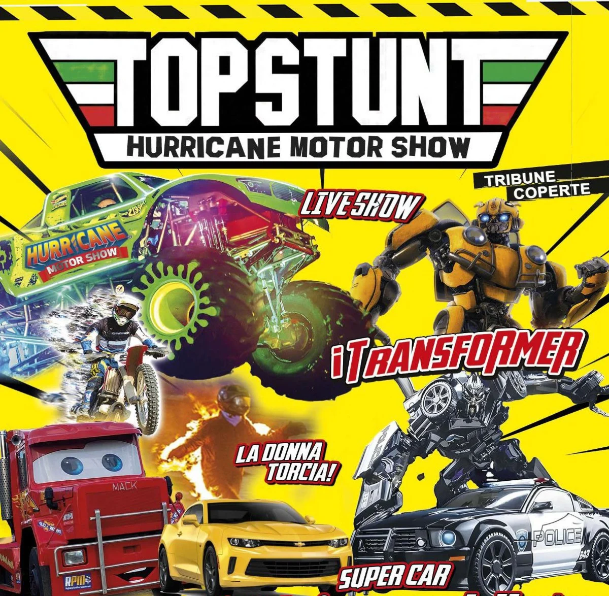 Locandina dell'Aprilia motor show