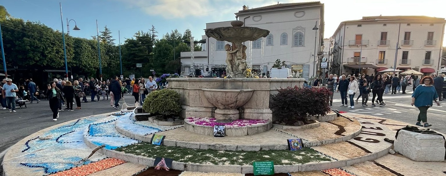 l'Infiorata del Corpus Domini a Cervaro - Facebook @Proloco-Cervaro-APS