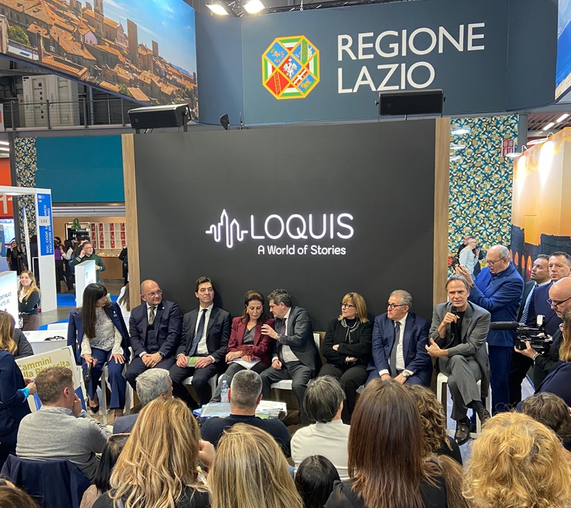 Il ministro del turismo in visita al Padiglione Lazio Bit 2026
