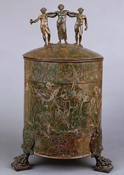 La Cista Ficoroni appartenuta al noto collezionista di Labico