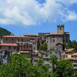 panorama di Roccagiovine - Facebook @Roccagiovine.Pagina.Ufficiale