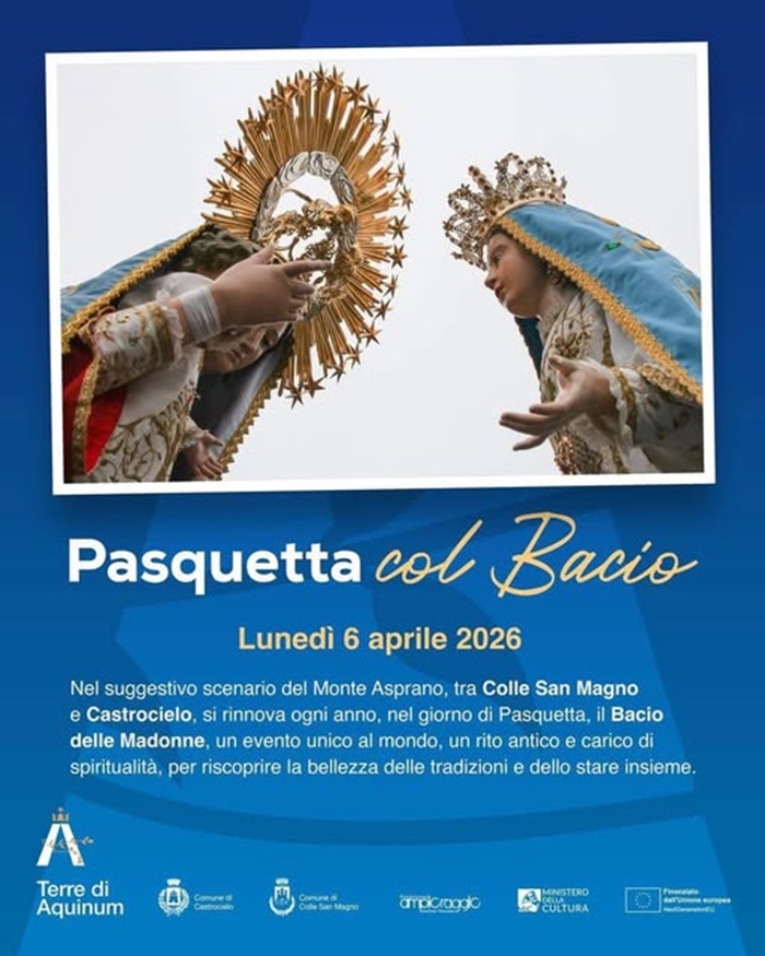 Locandina Bacio delle Madonne 2026 a Castrocielo