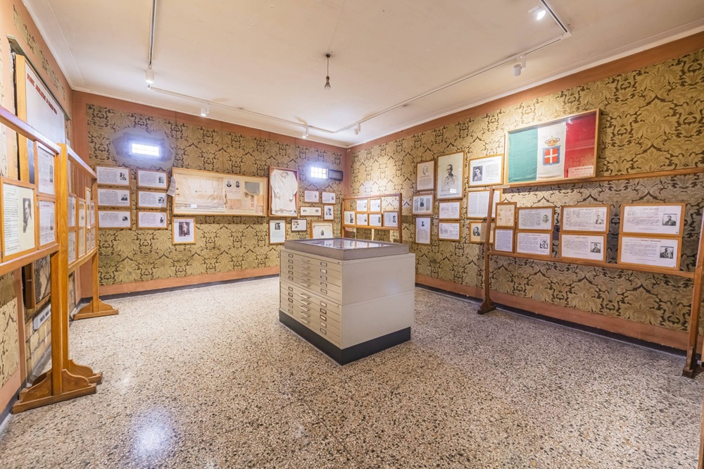 Sala dedicata alle vittime dell'eccidio delle Fosse Ardeatine - Foto museoliberazione.it