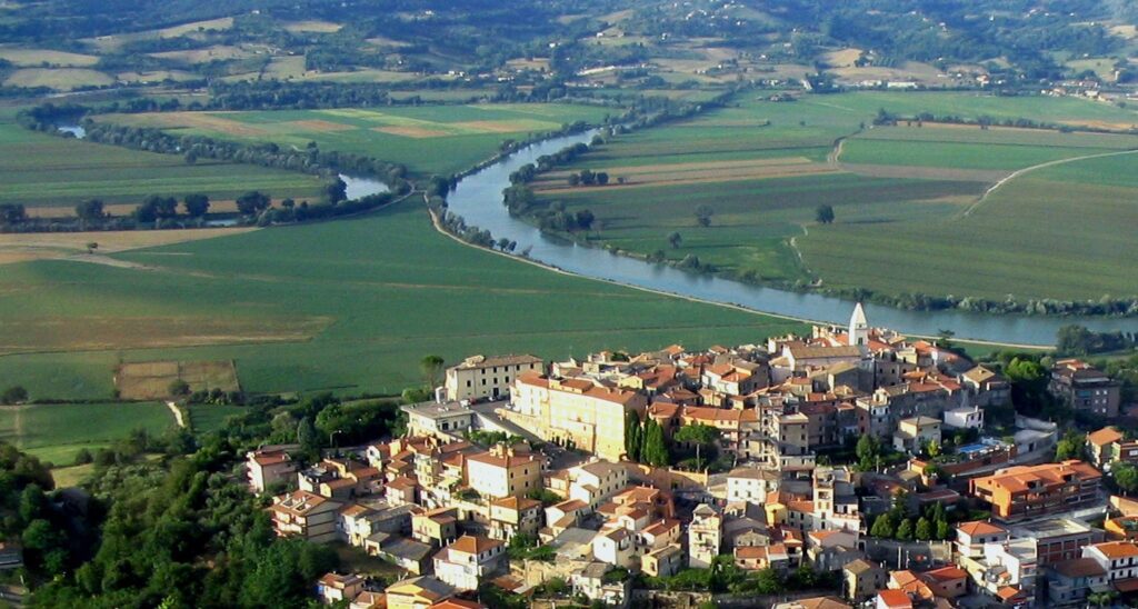 Ponzano Romano e il fiume Tevere
