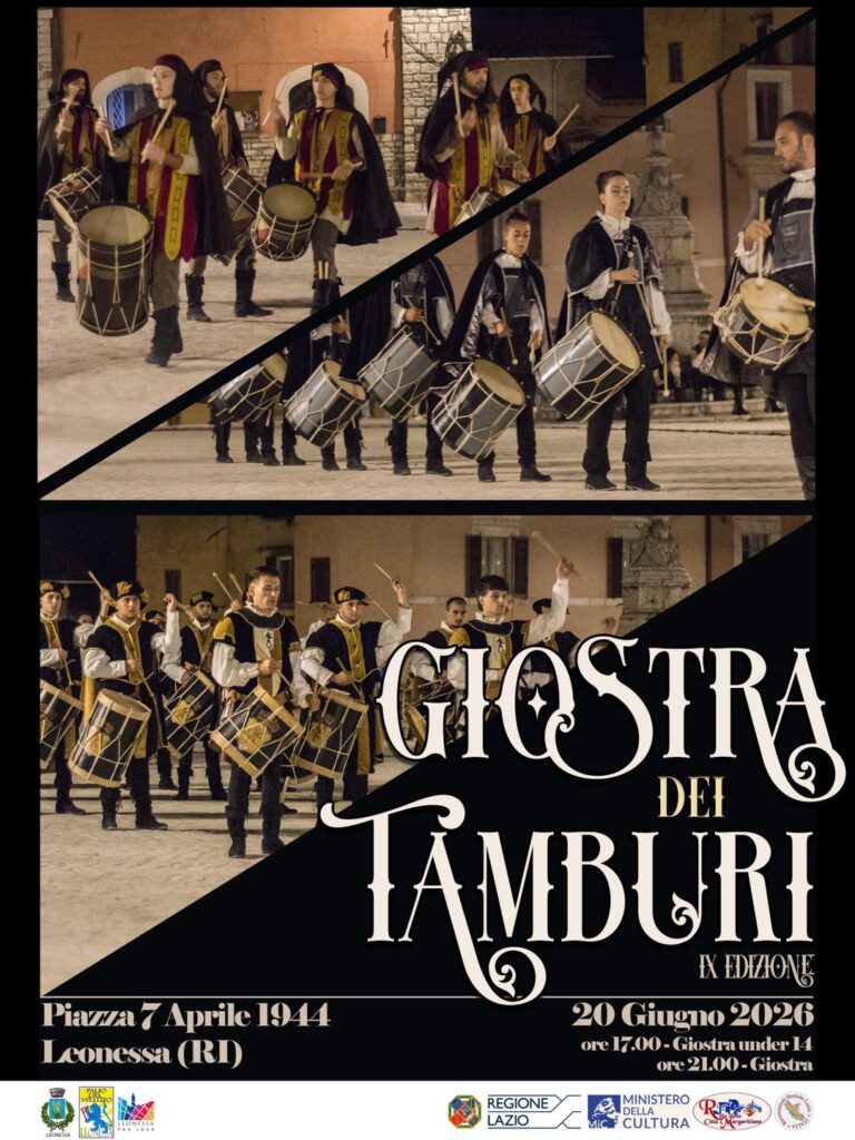 Leonessa Giostra dei tamburi 20 giugno