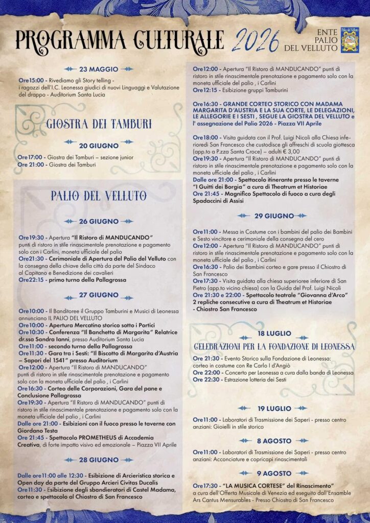 Leonessa_PalioVelluto_Programma2026