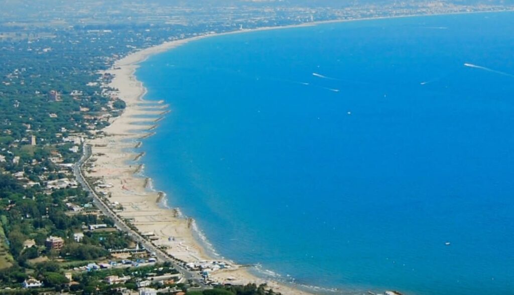 La spiaggia di San Felice Circeo