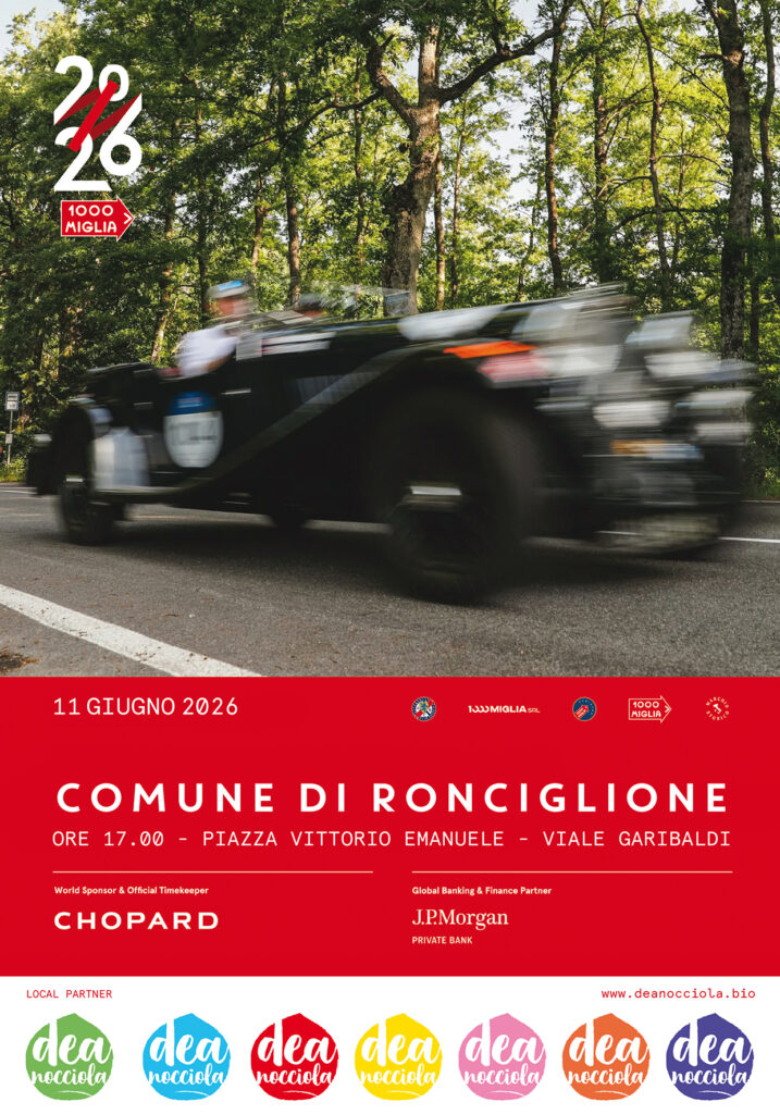 passaggio della Mille Miglia a Ronciglione