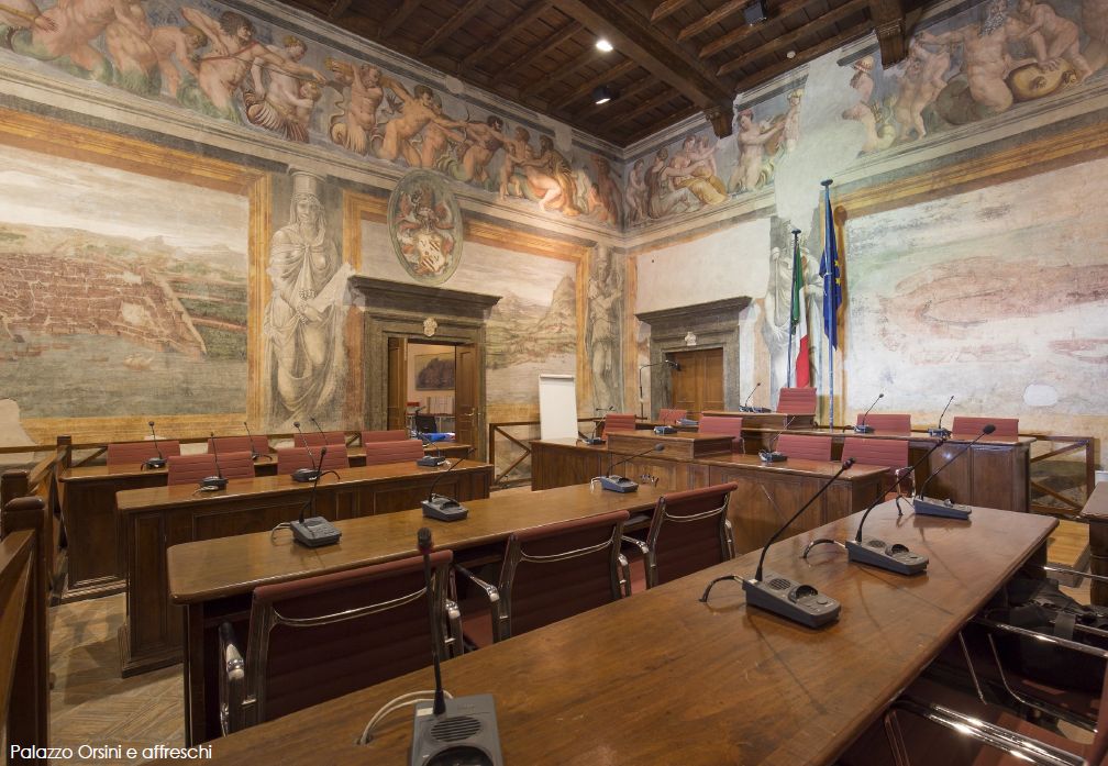 Palazzo Baronale Orsini, Sala Comunale - retedimorestorichelazio.it