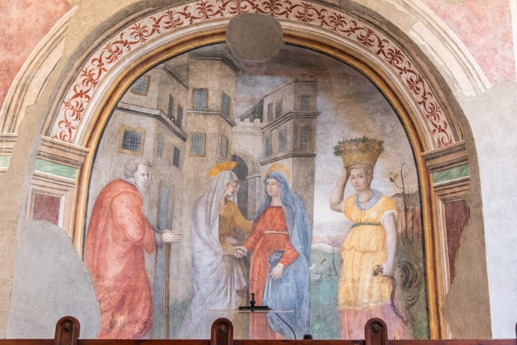 Monastero delle Clarisse e Chiesa di Santa Maria delle Grazie, interno - retedimorestorichelazio.it