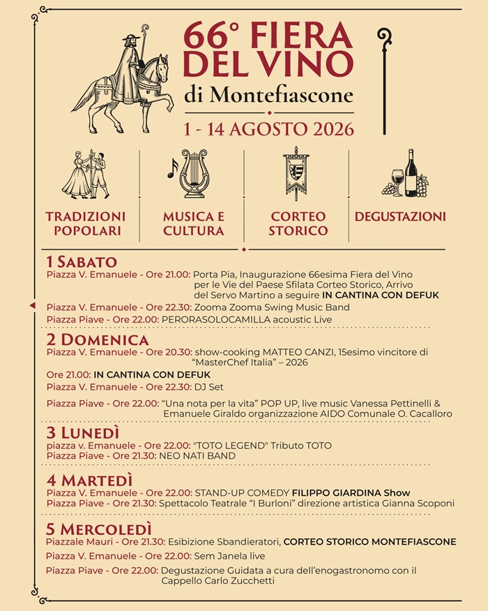 Fiera del Vino 2026 Montefiascone 1