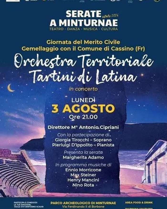 Locandina Giornata del Merito Civile tra Minturno e Cassino