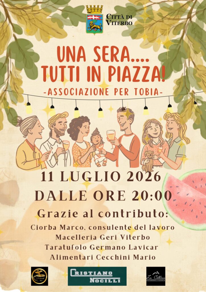 Locandina Una-sera.-tutti-in-piazza a Tobia 2026