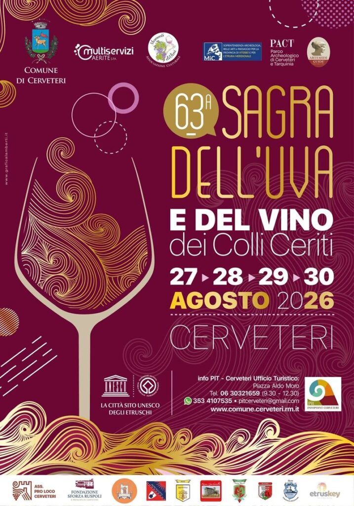 Sagra dell'Uva 2026 a Cerveteri