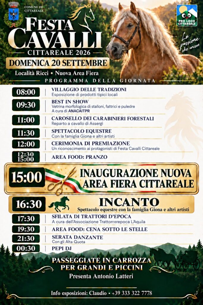 Festa dei cavalli a Cittaducale
