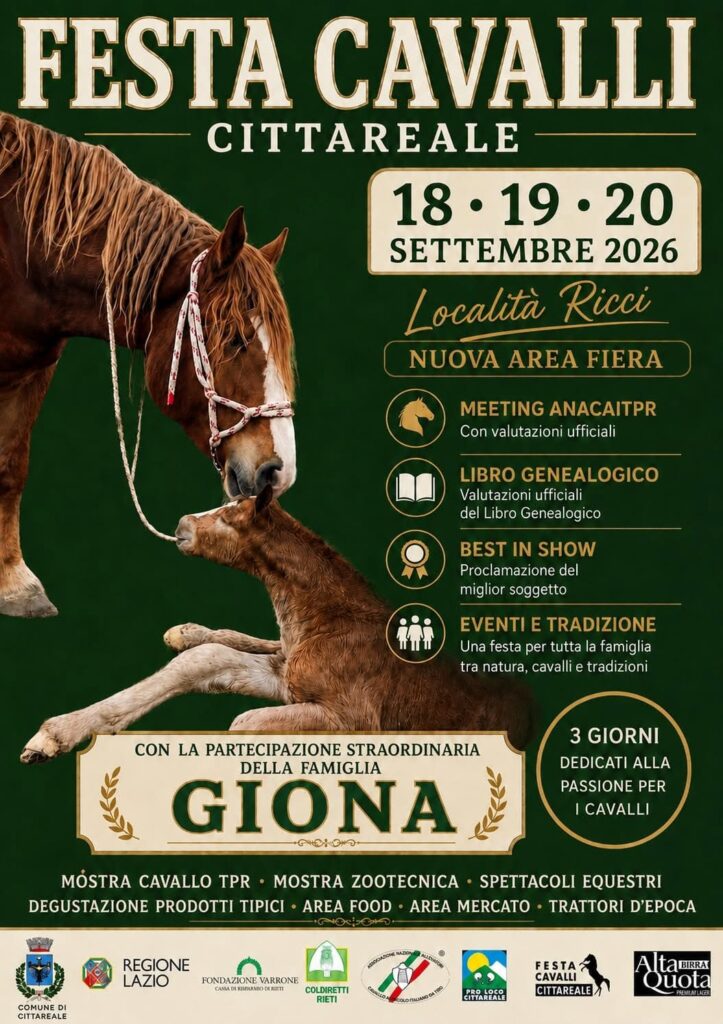 festa di cavalli a Cittaducale