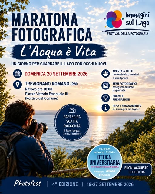Photofest Immagini sul Lago 2026 sul lago di Bracciano