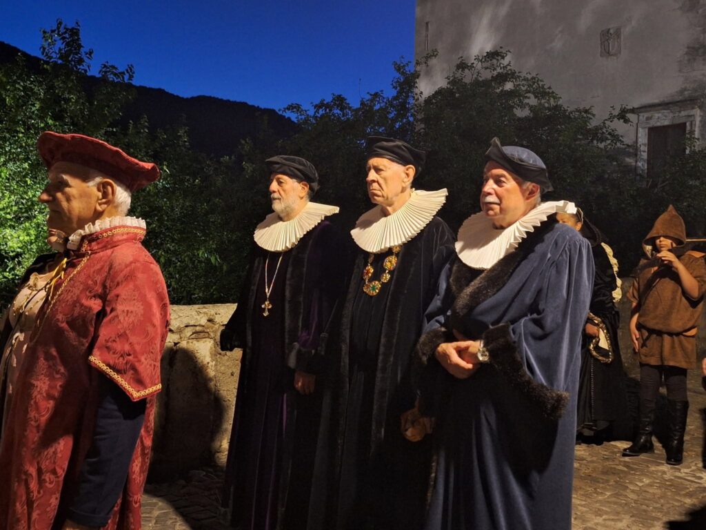 Palio di Brancaleone, sfilata in abito d'epoca - Facebook @comunegenazzano