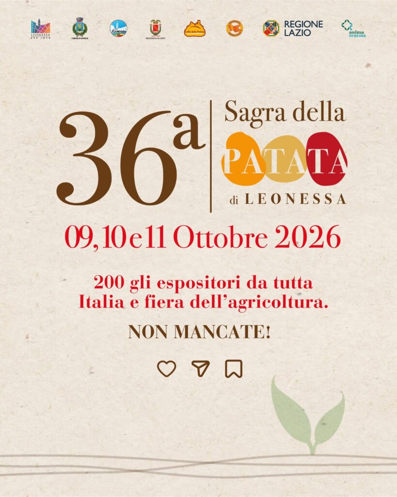 36° Sagra della Patata Leonessana