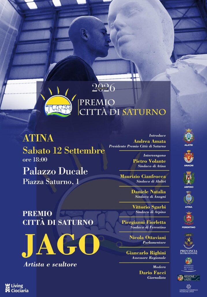 Locandina Premio Città di Saturno 2026