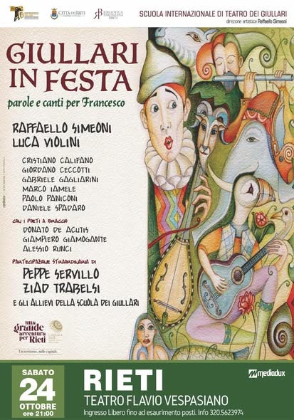 24 ottobre giullari in festa rieti