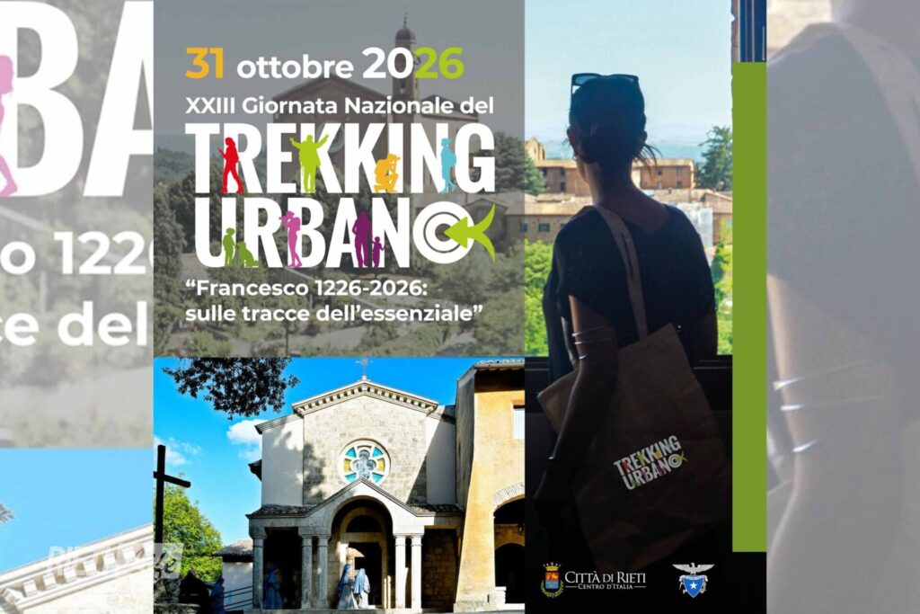 31 ottobre trekking urbano rieti